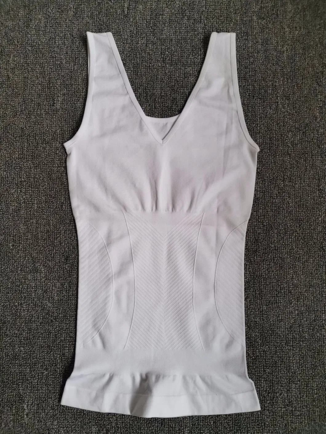 Ladies Seamless Breathable Shape Vest Women Tight Vest Sportswear Yoga Wear Vest