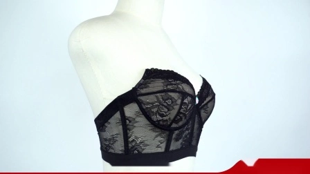 Tessuto in velluto per lingerie da donna con delicato pizzo per ciglia, abbigliamento casual